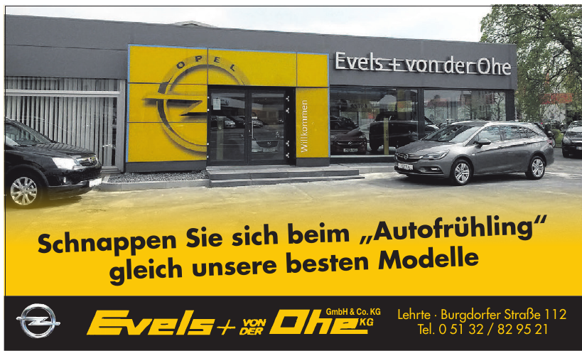 Evels + Von der Ohe GmbH & Co. KG Evels + Von der Ohe GmbH & Co. KG