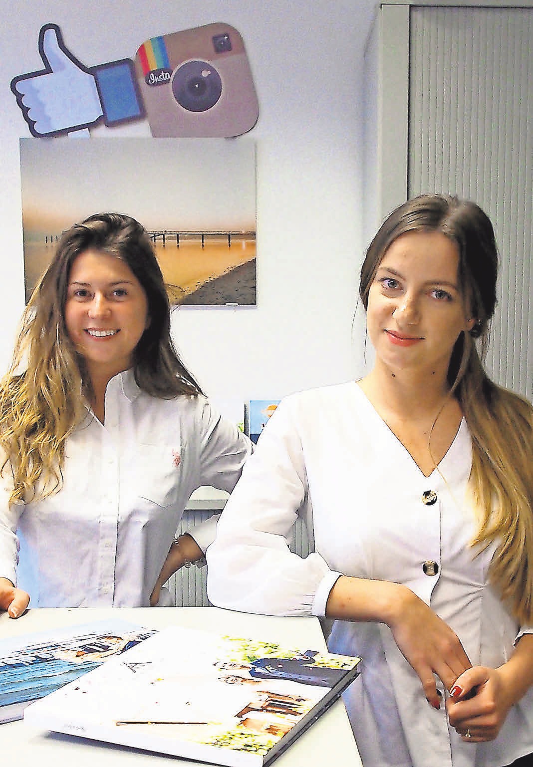 Toraya Joki (li.) und Jenny Metzler sind das Team für Events. Toraya Joki (li.) und Jenny Metzler sind das Team für Events.