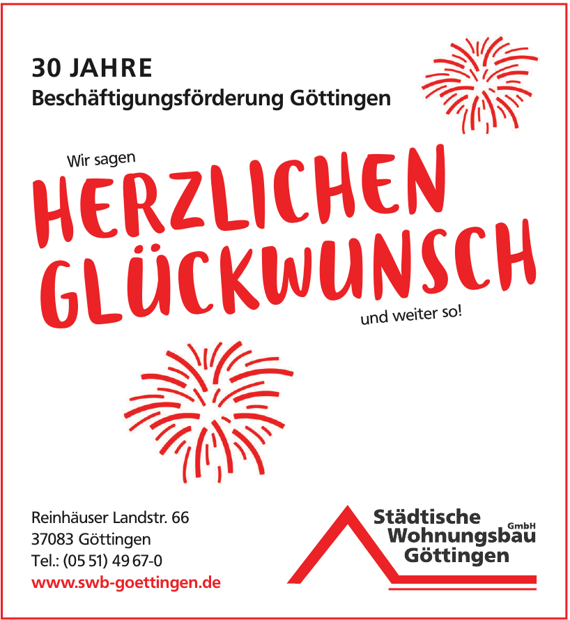 Städtische Wohnungsbau GmbH Göttingen Städtische Wohnungsbau GmbH Göttingen