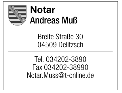 Notar Andreas Muß Notar Andreas Muß