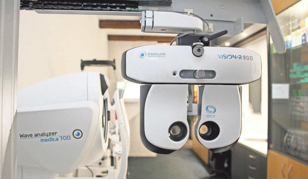 VisionR – eine Weltneuheit steht in den Räumen der Dammtor Optik. Foto: Dammtor Optik VisionR – eine Weltneuheit steht in den Räumen der Dammtor Optik. Foto: Dammtor Optik