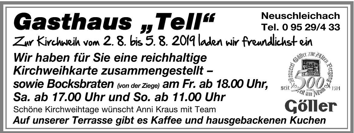 Gasthaus Tell Gasthaus Tell