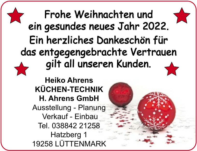 Küchen-Technik H. Ahrens GmbH