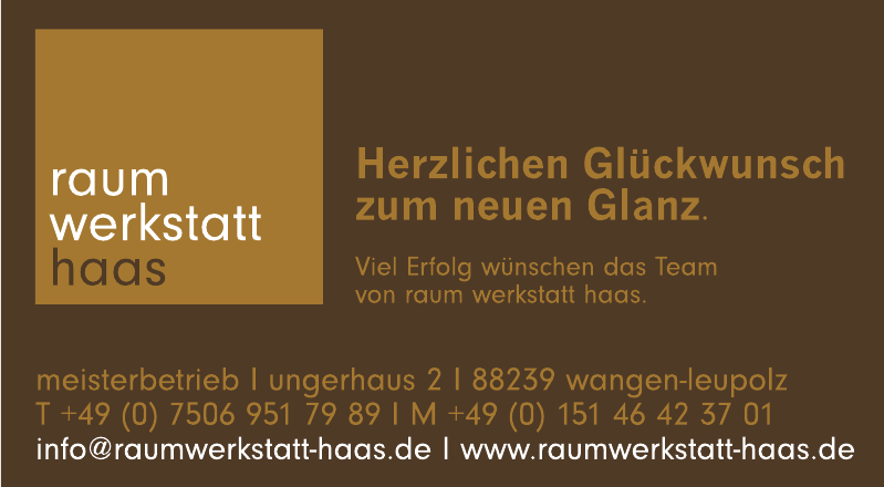 Raumwerkstatt Haas Raumwerkstatt Haas