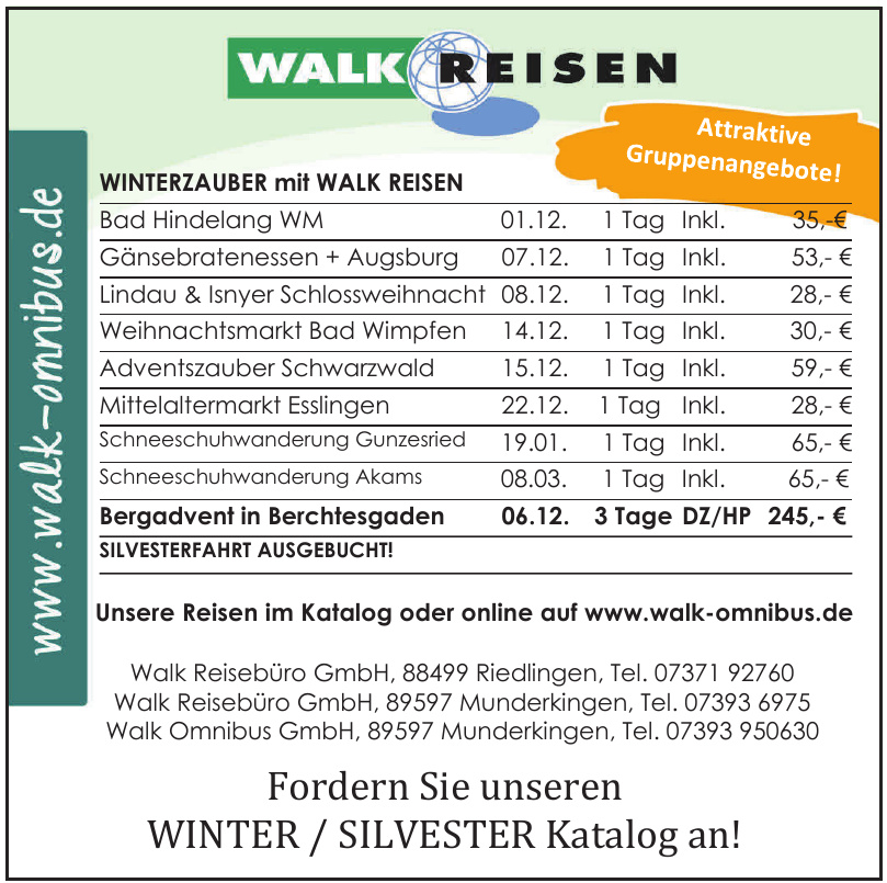 Walk Reisebüro GmbH Walk Reisebüro GmbH