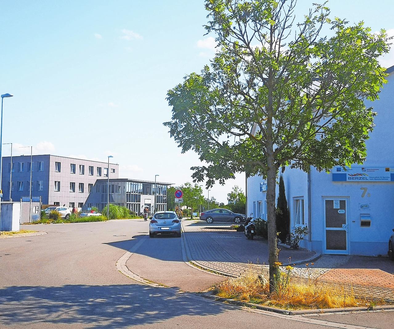 Platz für Betriebe: Am Gewerbering in Dudenhofen sind noch drei Flächen frei. FOTO: XSM Platz für Betriebe: Am Gewerbering in Dudenhofen sind noch drei Flächen frei. FOTO: XSM