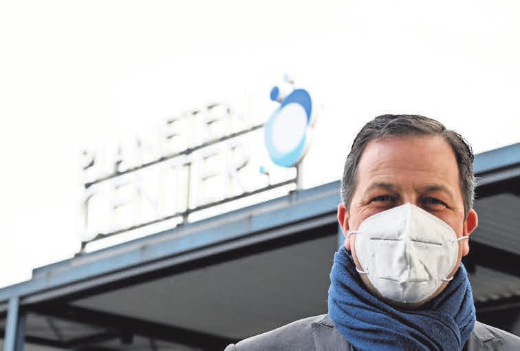 Centermanager Stefan Sahr präsentiert besondere Ideen für die Kunden des Hauses. Centermanager Stefan Sahr präsentiert besondere Ideen für die Kunden des Hauses.