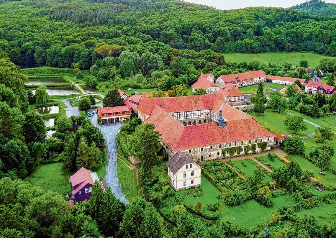 Heute ein Ort des Wissens und der Kunst: das Kloster Michaelstein. Foto: VS Archiv/ Kulturstiftung Sachsen-Anhalt Heute ein Ort des Wissens und der Kunst: das Kloster Michaelstein. Foto: VS Archiv/ Kulturstiftung Sachsen-Anhalt