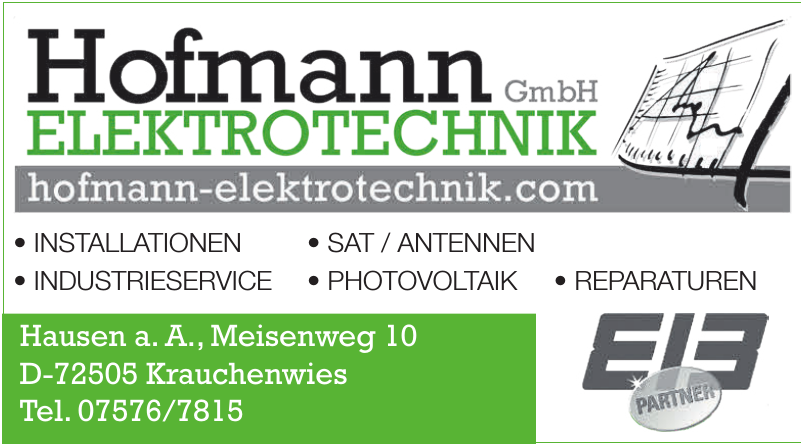 Hofmann-Elektrotechnik GmbH Hofmann-Elektrotechnik GmbH