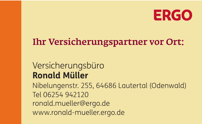 Ergo - Versicherungsbüro Ronald Müller