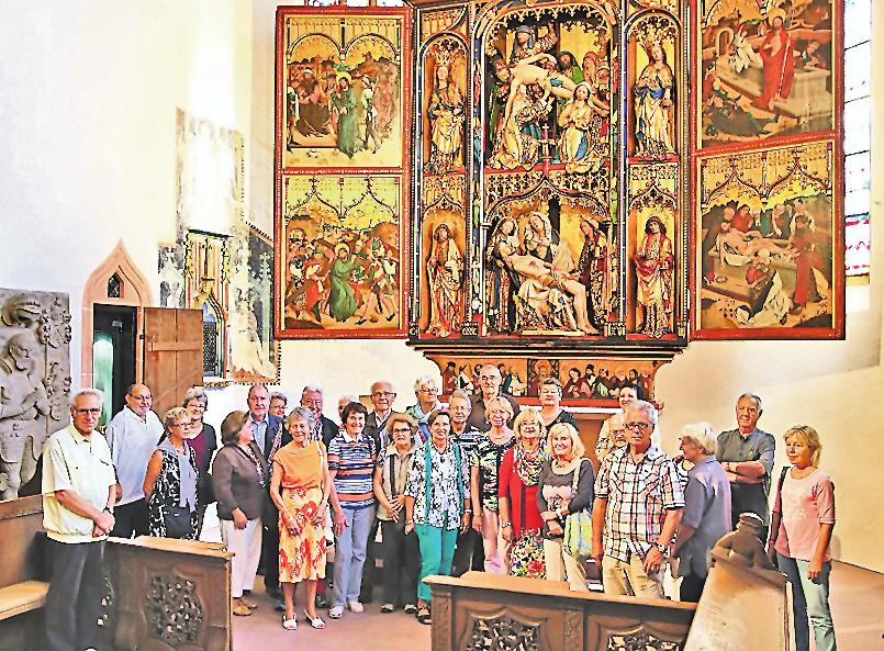 Die Kirche St. Maria Magdalena in Tiefenbronn hat bedeutende spätgotische Kunstschätze zu bieten. ARCHIVFOTO: KETTERL