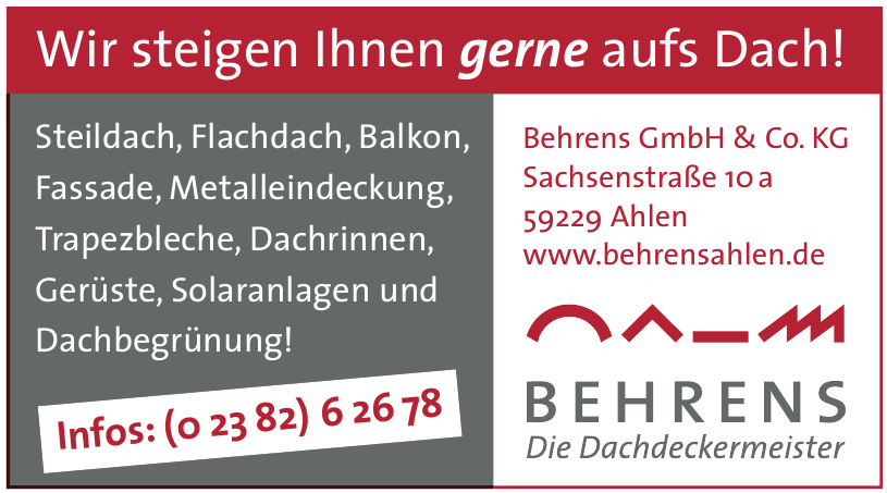 Behrens GmbH & Co. KG Behrens GmbH & Co. KG