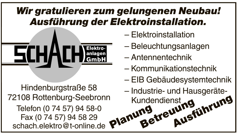 Schach Elektroanlagen GmbH