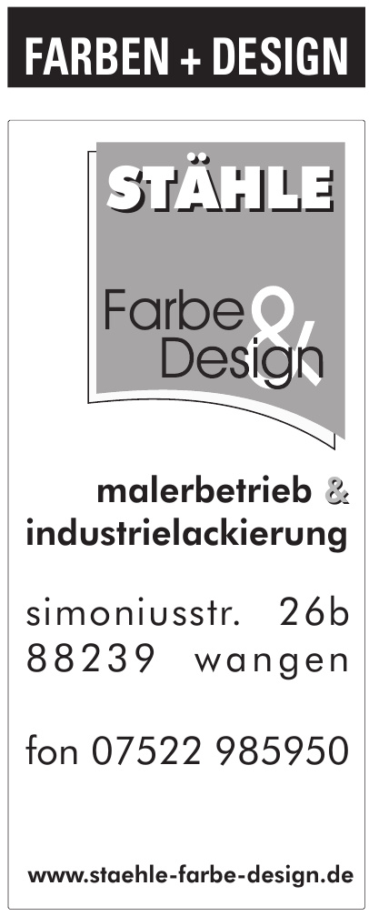 Matthias Stähle Maler- und Lackierbetrieb Matthias Stähle Maler- und Lackierbetrieb