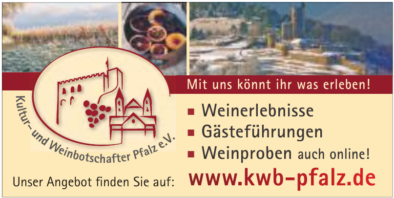 Kultur- und Weinbotschafter Pfalz e.V.