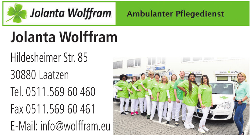 Jolanta Wolffram Jolanta Wolffram