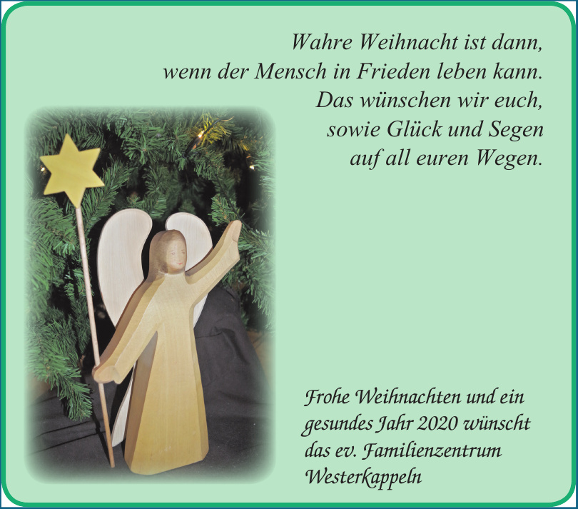 Ev. Familienzentrum Westerkappeln Ev. Familienzentrum Westerkappeln