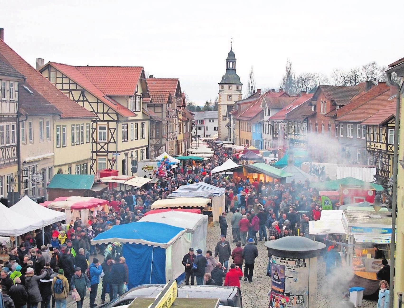 Die Römhilder Innenstadt wird wieder zu einem großen Markt. Fotos: SV Die Römhilder Innenstadt wird wieder zu einem großen Markt. Fotos: SV