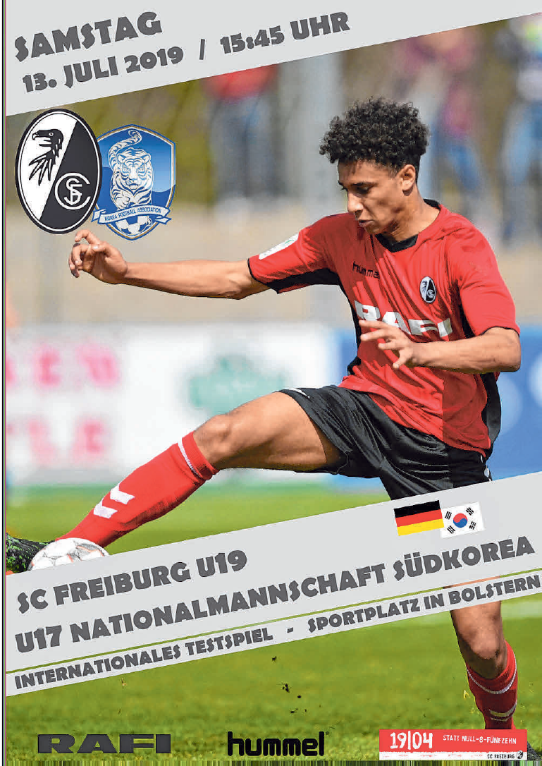 Mit diesem Plakat wirbt der SV Bolstern für das ungewöhliche Einlagespiel am kommenden Samstag. Mit diesem Plakat wirbt der SV Bolstern für das ungewöhliche Einlagespiel am kommenden Samstag.