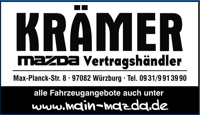 Krämer Mazda Vertragshändler Krämer Mazda Vertragshändler
