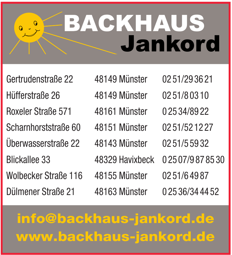 Backhaus Jankord Backhaus Jankord