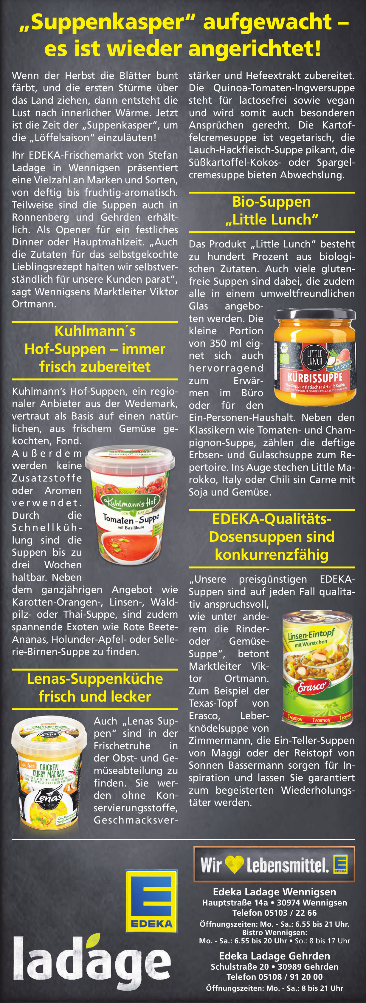 Edeka Ladage Wennigsen Edeka Ladage Wennigsen