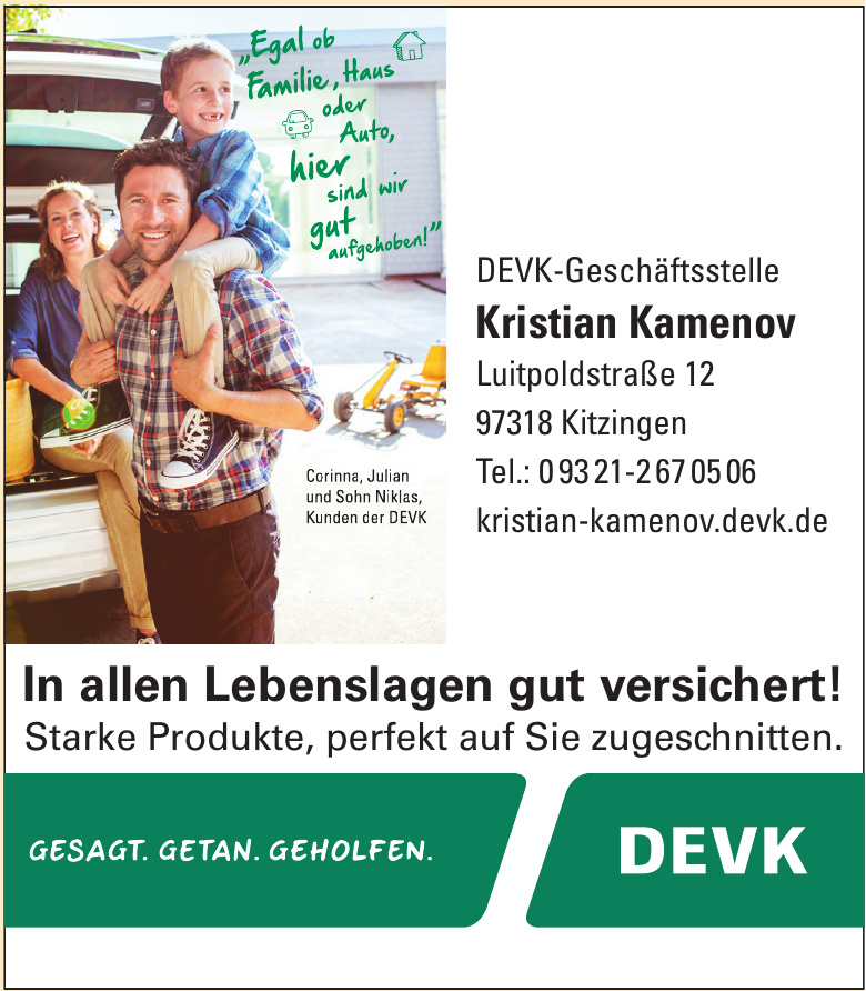 DEVK-Geschäftsstelle Kristian Kamenov DEVK-Geschäftsstelle Kristian Kamenov