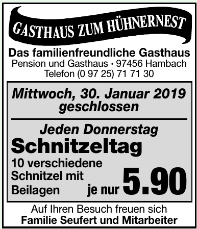 Gasthaus Zum Hühnernest Gasthaus Zum Hühnernest