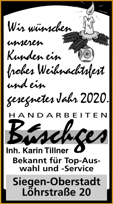 Büschges, Inh. Karin Tillner Büschges, Inh. Karin Tillner