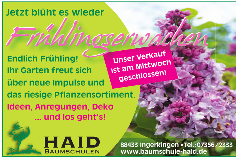 Baumschulen Haid Baumschulen Haid