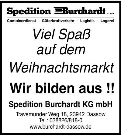 Spedition Burchardt KG mbH Spedition Burchardt KG mbH