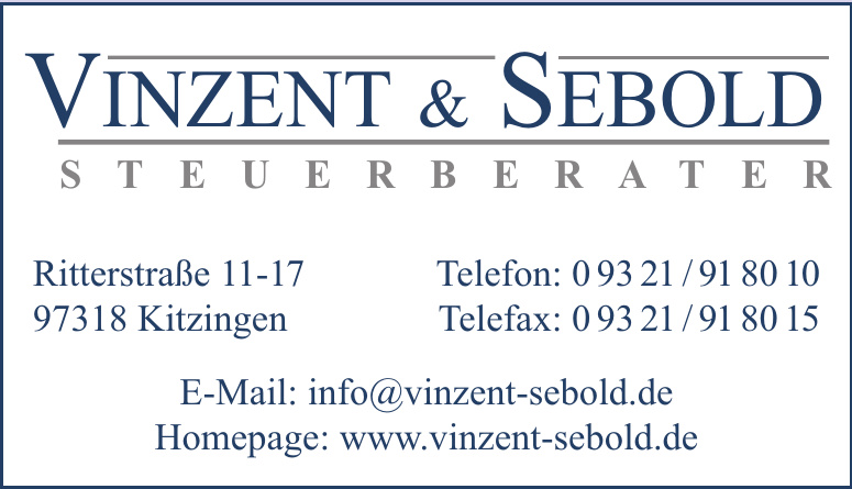 Vinzent & Sebold Steuerberater Vinzent & Sebold Steuerberater