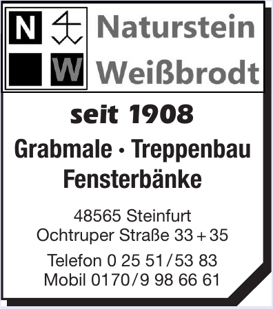 Naturstein Weißbrodt Naturstein Weißbrodt