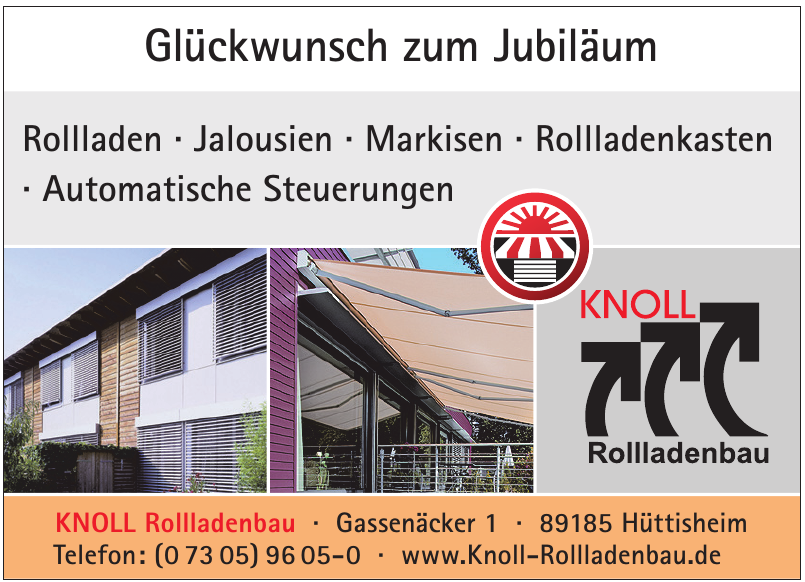 Knoll Rollladenbau Knoll Rollladenbau