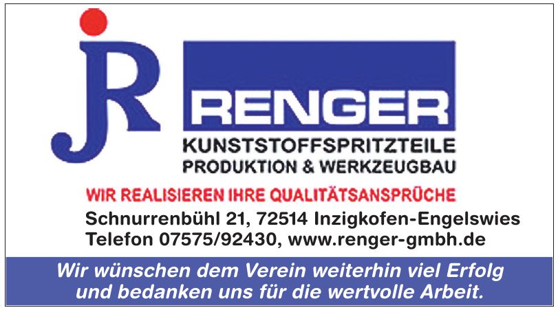Renger Kunststoffspritzteile GmbH & Co. KG Renger Kunststoffspritzteile GmbH & Co. KG