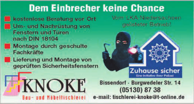 Knoke Bau- und Möbeltischlerei Knoke Bau- und Möbeltischlerei