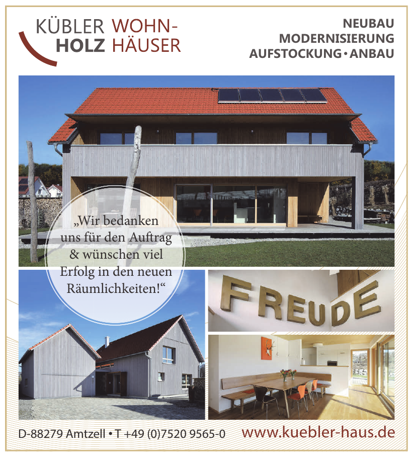 Kübler Holz Wohnhaus Vertriebs GmbH Kübler Holz Wohnhaus Vertriebs GmbH
