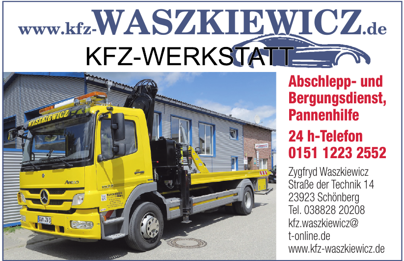 Kfz-Meisterbetrieb Zygfryd Waszkiewicz Kfz-Meisterbetrieb Zygfryd Waszkiewicz