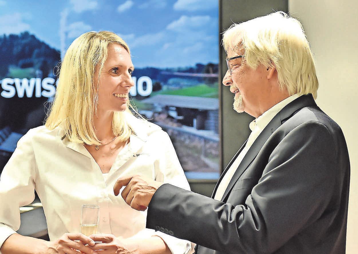 Heike Welling und Rolf-Georg Köhler. FOTO: MISCHKE Heike Welling und Rolf-Georg Köhler. FOTO: MISCHKE