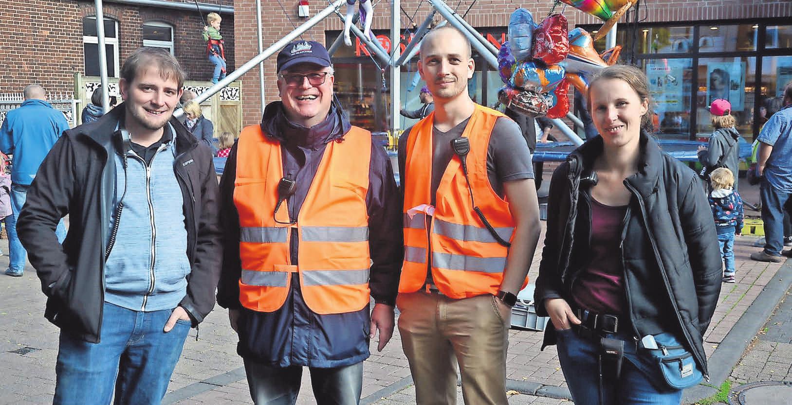 Das HGS-Team sorgt für Sicherheit. Das HGS-Team sorgt für Sicherheit.