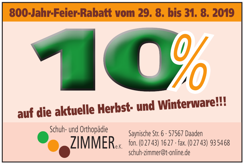 Schuh- und Orthopädie Zimmer e. K. Schuh- und Orthopädie Zimmer e. K.