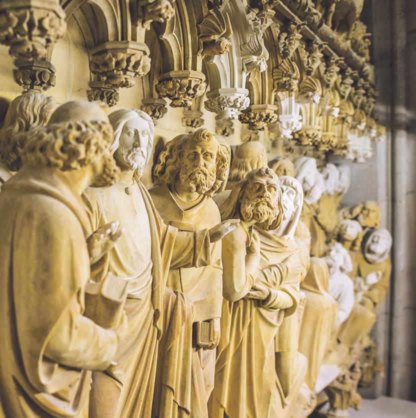 Der ZDV trägt 60 Prozent der Kosten, die bei Restaurierung und Steinerhaltung anfallen © Hohe Domkirche Köln, Dombauhütte; Foto: Mira Unkelbach Der ZDV trägt 60 Prozent der Kosten, die bei Restaurierung und Steinerhaltung anfallen © Hohe Domkirche Köln, Dombauhütte; Foto: Mira Unkelbach