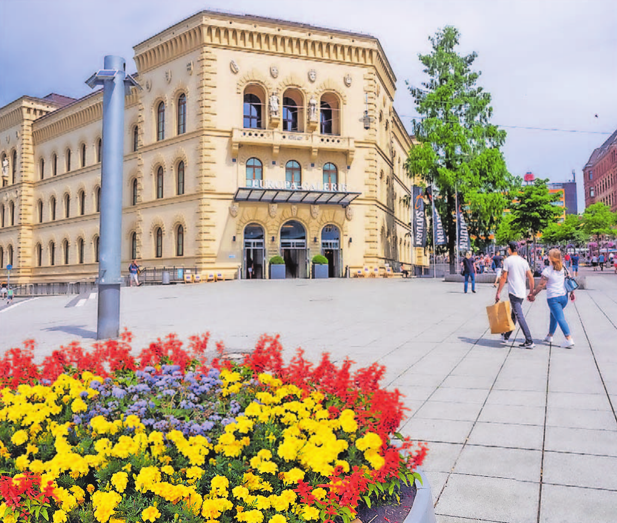 Die Europa-Galerie lässt mit ihrer großen Auswahl an Trend-Shops, Cafés und Restaurants keine Wünsche offen. Foto: LHS Die Europa-Galerie lässt mit ihrer großen Auswahl an Trend-Shops, Cafés und Restaurants keine Wünsche offen. Foto: LHS