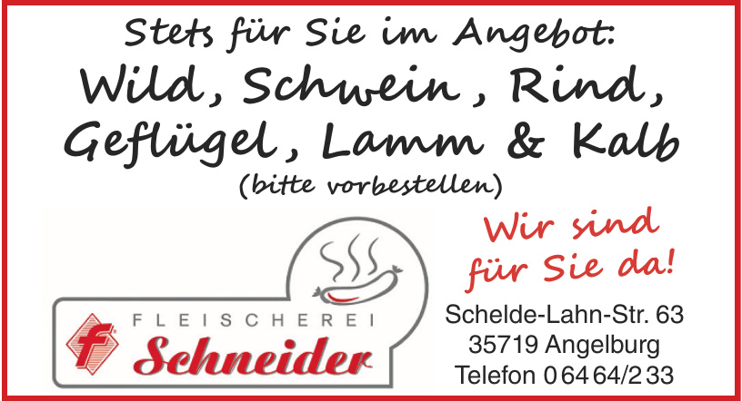 Fleischerei Schneider Fleischerei Schneider