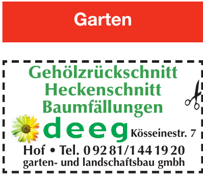 Deeg Garten & Lanschaftsbau GmbH Deeg Garten & Lanschaftsbau GmbH