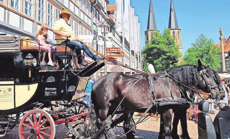 Für kleine und große Besucher ist eine Fahrt durch die Fachwerkstadt immer eine Attraktion. FOTO: R Für kleine und große Besucher ist eine Fahrt durch die Fachwerkstadt immer eine Attraktion. FOTO: R