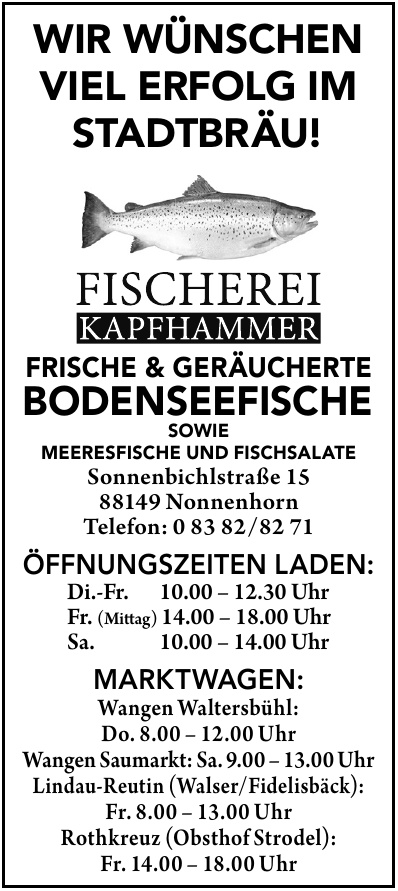 Bodenseefischerei Kapfhammer Bodenseefischerei Kapfhammer
