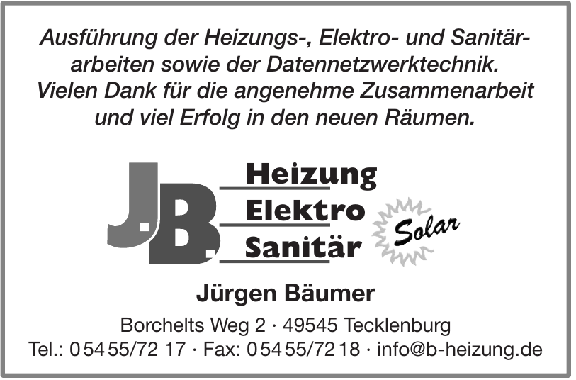 Jürgen Bäumer Jürgen Bäumer