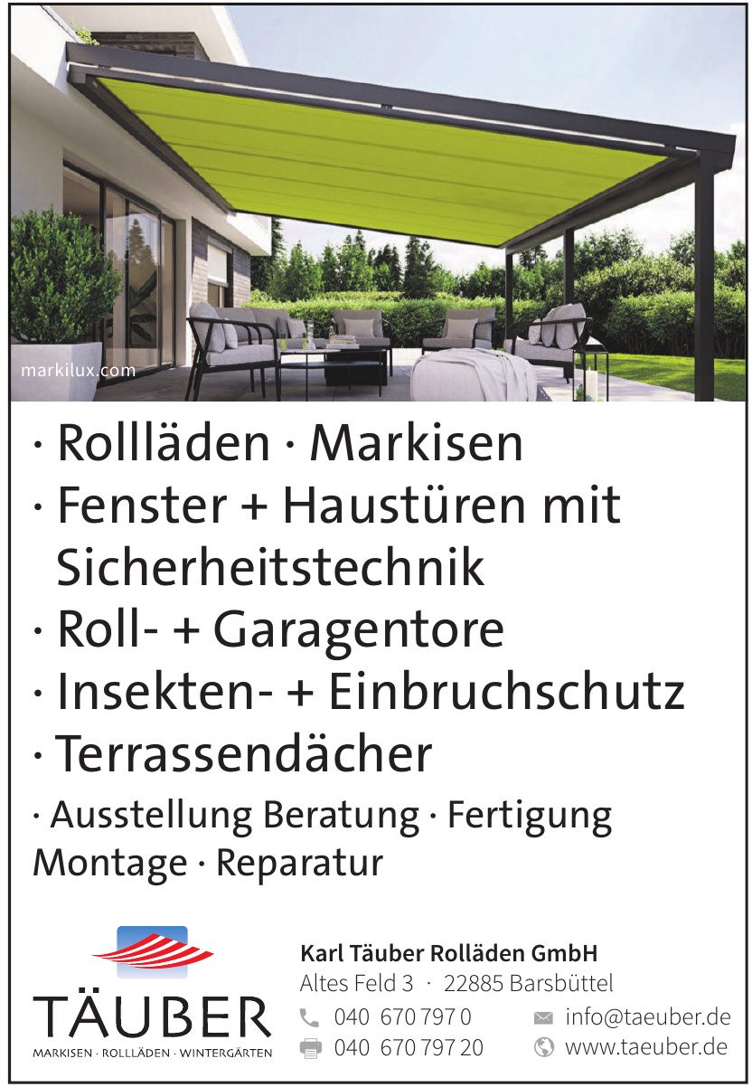 Karl Täuber Rolläden GmbH Karl Täuber Rolläden GmbH