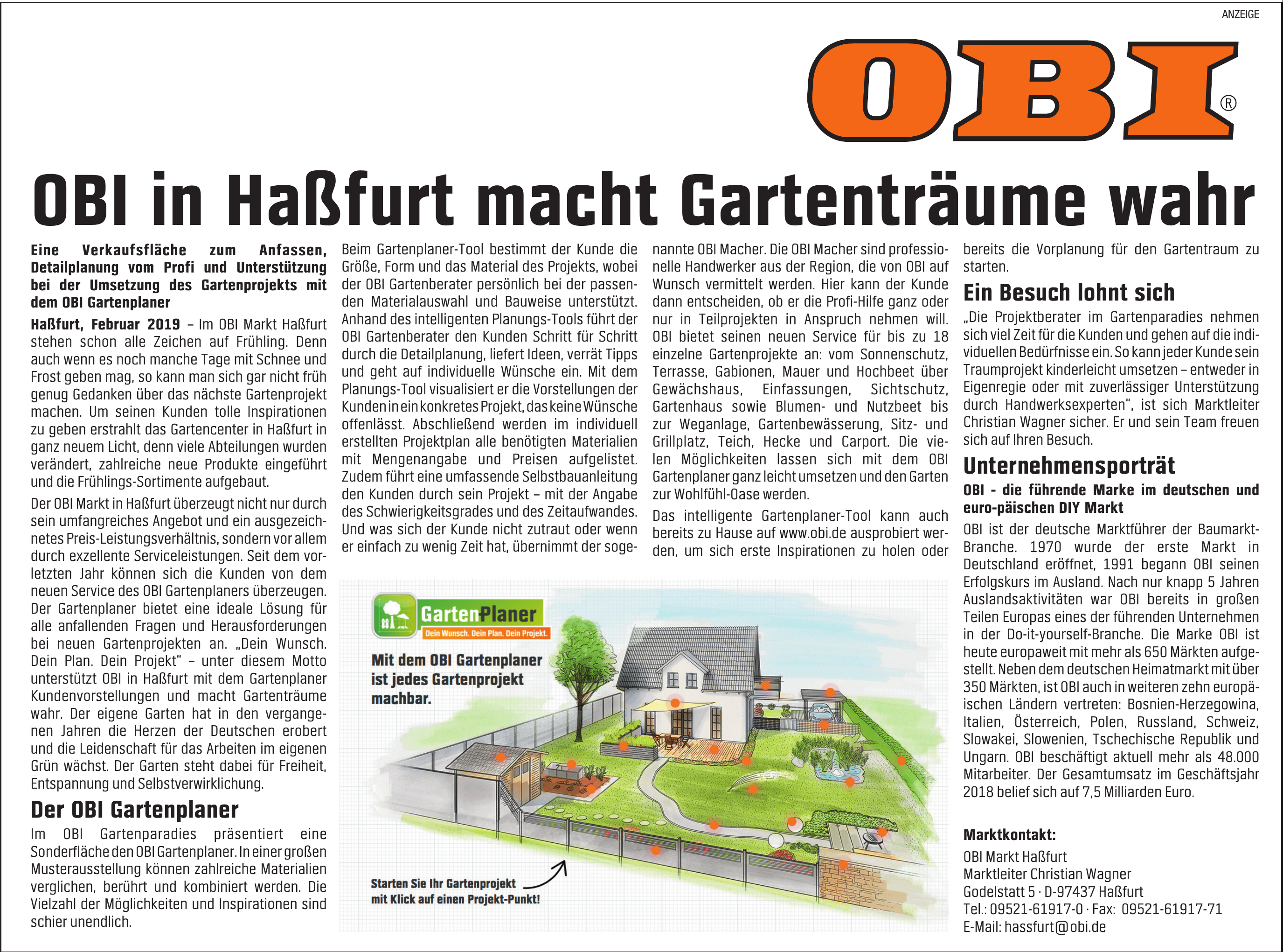 OBI Markt Haßfurt OBI Markt Haßfurt